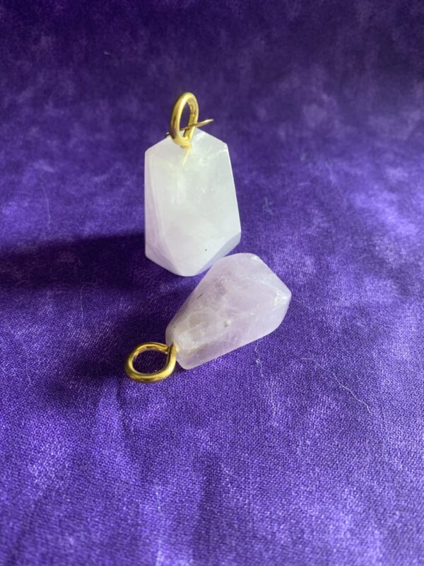 Amethyst Pendants w-chain