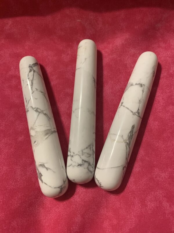 Howlite Message Wands