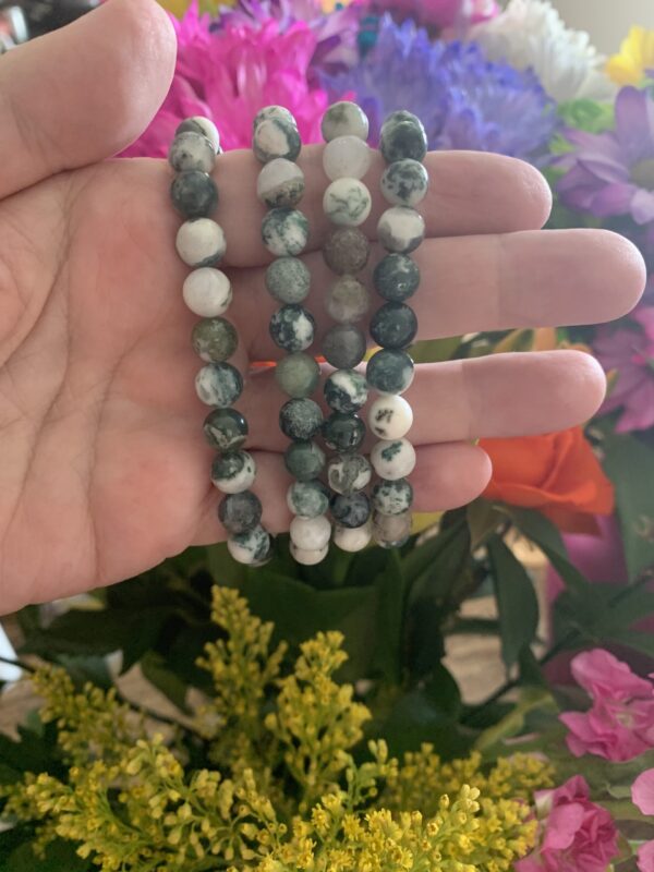 Moss Agate new beginnings abundance