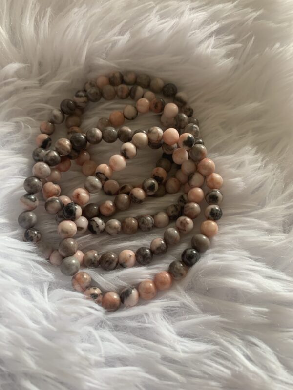 Pink Zeba Jasper balance, harmony, self love