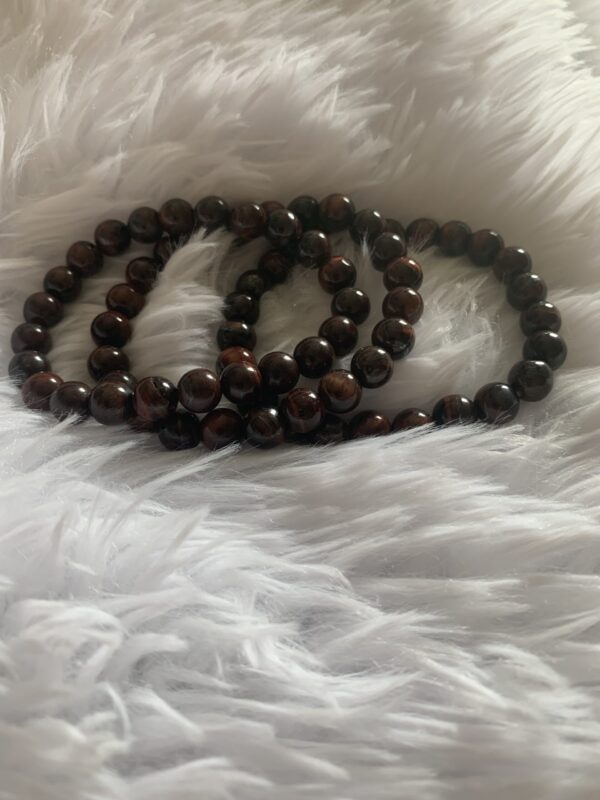 Red tiger Eye protection, bravery, and ill intentions