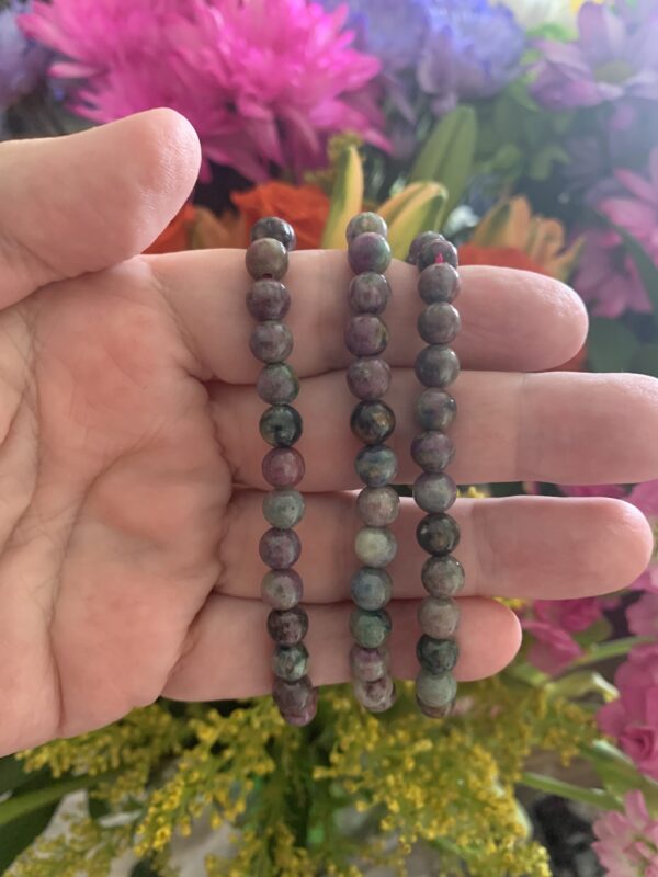 Ruby Fuchsite love, friendships compassion